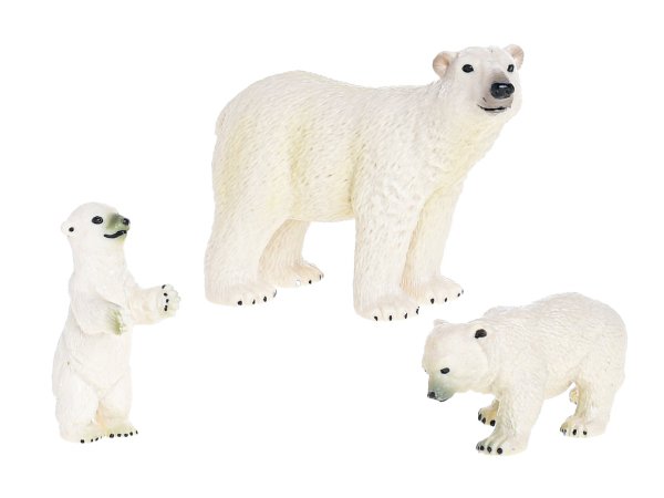 Mikro trading Zoolandia - Lední medvěd s mláďaty