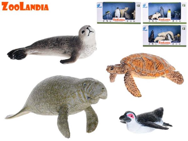 Mikro trading Zoolandia - Mořská zvířátka - 4 druhy