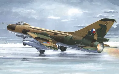 Směr Plastikový model letadla Suchoj Su-7 BKL
