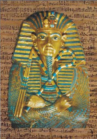 Dino Puzzle - Egyptian Art - Tutankhaumen - 1500 dílků