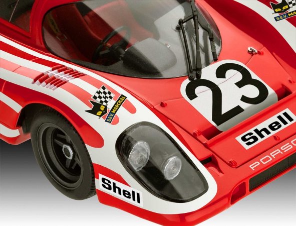 Revell Plastikový model závodního auta Porsche 917K Le Mans Winner 1970 - Limitovaná edice