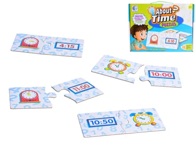 Mikro trading Puzzle - "Řekni čas" - 30 ks