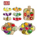Pexi Velcro skládačky - Ovoce a Zelenina (Fruits and Vegetables)