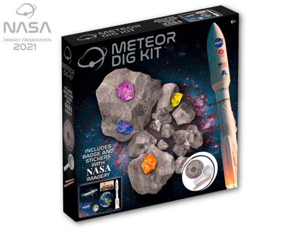 Mikro trading NASA - Sada vytesej si svůj meteor