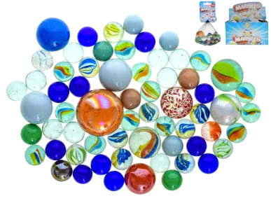 Mikro trading Kuličky různé velikosti - 500 g v síťce