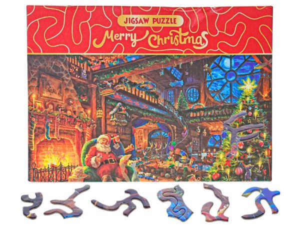 Mikro trading Puzzle - Vánoce - 468 dílků
