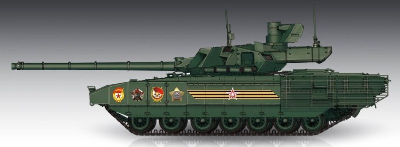 Trumpeter Plastikový model tanku Russian T-14 Armata MBT