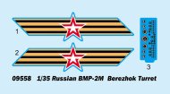 Trumpeter Plastikový model obojživelného vozidla Russian BMP-2M Berezhok Turret