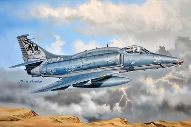 Hobby Boss Plastikový model letadla A-4M Sky Hawk