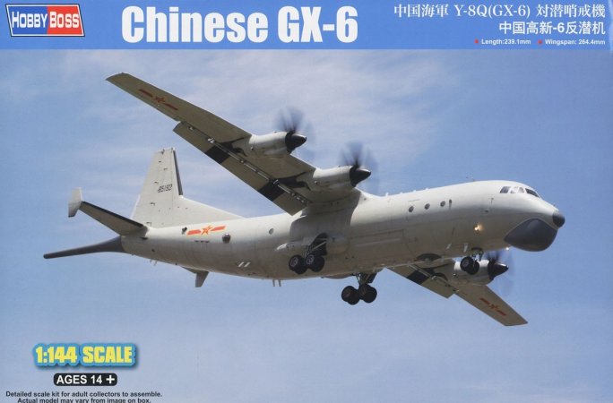 Hobby Boss Plastikový model letadla Chinese GX-6