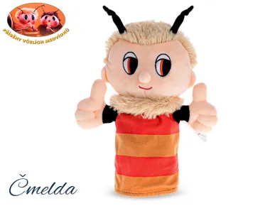 Mikro trading Příběhy včelích medvídků - Čmelda - maňásek plyšový - 24 cm
