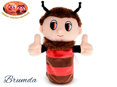 Mikro trading Příběhy včelích medvídků - Brumda - maňásek plyšový - 24 cm