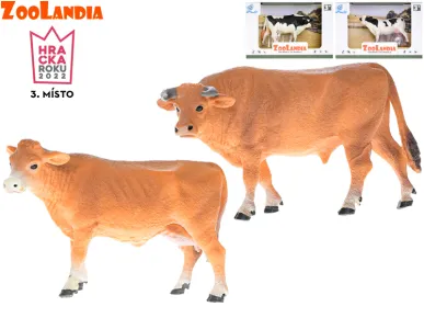 Mikro trading Zoolandia - Kráva - 4 druhy