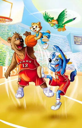Maxim Puzzle - Basketbal - 60 dílků - 1 + 1