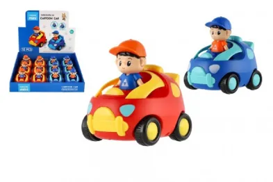 Teddies Auto s panáčkem - na setrvačník