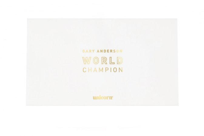 Unicorn Šipky Steel World Champion Natural - Gary Anderson - Phase 5 - 21g