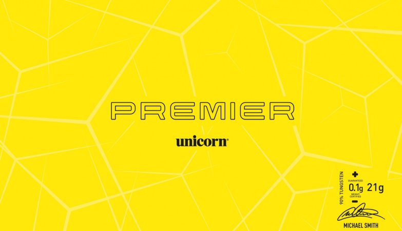 Unicorn Šipky Premier - Michael Smith - 21g