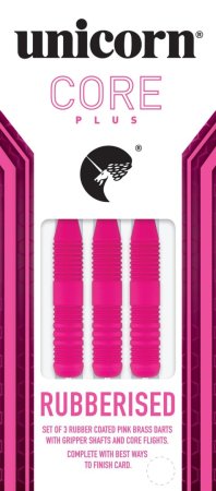 Unicorn Šipky Steel Core Plus Rubberised Pink - 26g