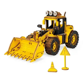 RoboTime 3D dřevěné puzzle - Nakladač