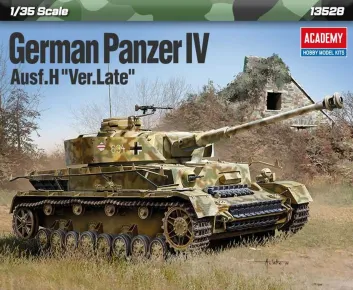 Academy Plastikový model tanku German Panzer IV Ausf.H "Ver.Late"