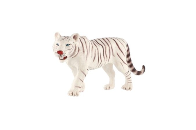 Teddies Tygr indický bílý - zooted - 14 cm