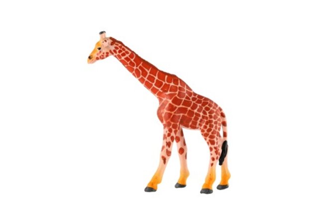 Teddies Žirafa síťovaná - zooted - 17 cm