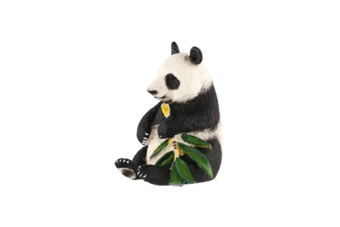 Teddies Panda velká - zooted - 8 cm