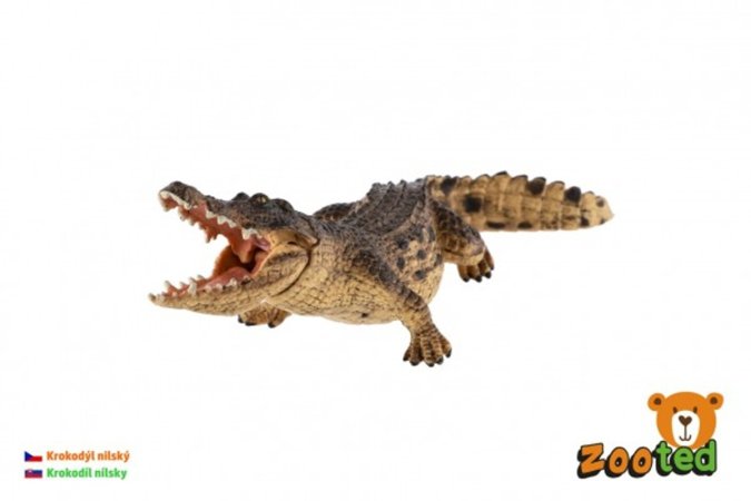 Teddies Krokodýl nilský - zooted - 18 cm