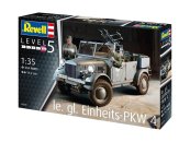 Revell Plastikový model vojenského vozidla Einheits-PKW Kfz.4