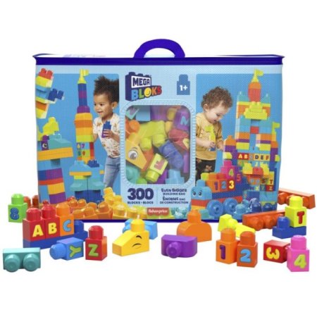 Mattel Stavebnice Mega Bloks - Obrovský pytel kostek - modrý