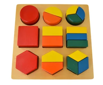 Moyo Montessori Geometrický tác