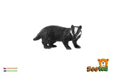 Teddies Jezevec lesní - zooted - 8 cm