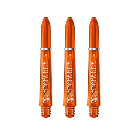 Red Dragon Násadky Signature Series - Peter Wright Snakebite - short - orange
