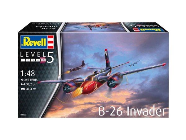 Revell Plastikový model letadla B-26C Invader