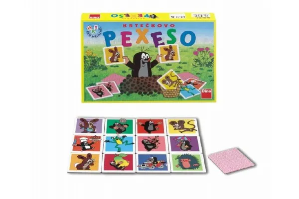 Dino Velké Krtečkovo pexeso