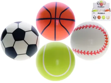 Mikro trading Míček pěnový - 11 cm - 4 druhy