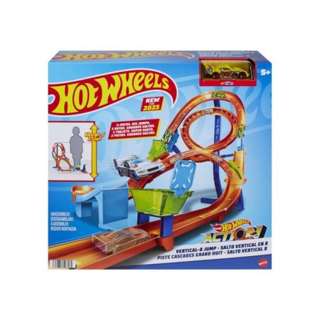 Mattel Hot Wheels - Vertikální osmičková dráha