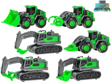 Mikro trading Stavební vozidlo - 11,5 cm - 9 druhů