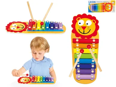 Bino Xylofon - Lvíček - 32 cm