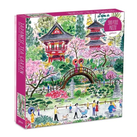 Galison Puzzle - Japonská čajová zahrada - 300 dílků