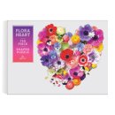 Galison Puzzle - Květinové srdce - 750 dílků