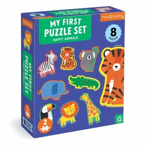 Mudpuppy Puzzle - Moje první puzzle - Veselá zvířátka