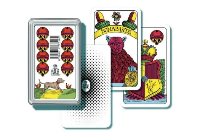Bonaparte Mariášky jednohlavé v plastové krabičce