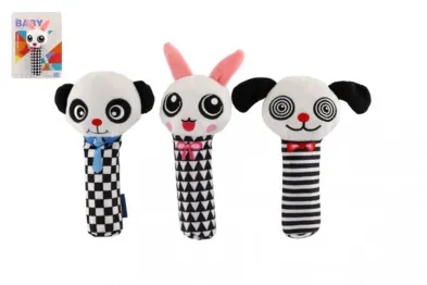 Teddies Pískátko zvířátko - 17 cm - 3 druhy