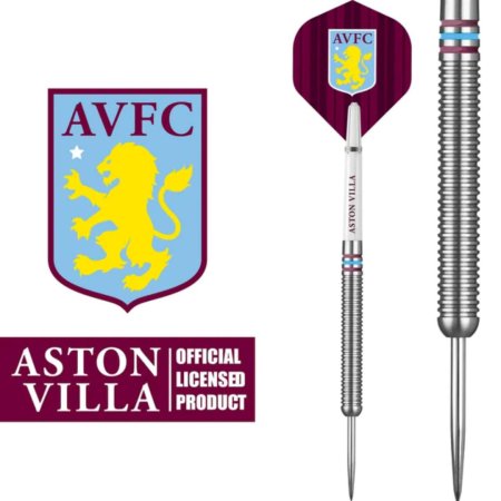 Mission Šipky Steel Football - Aston Villa FC - Official Licensed - AVFC - 24g