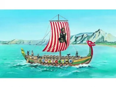 Směr Plastikový model plachetnice Viking