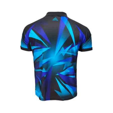 Arraz Košile Shard - Black & Blue - Blue - 4XL