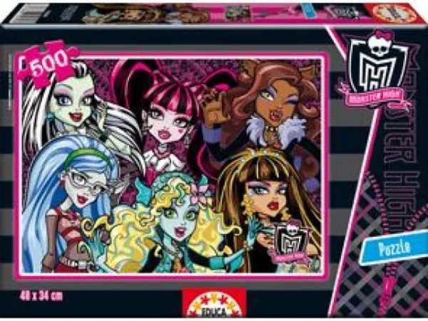 Educa Puzzle - Monster High - 500 dílků