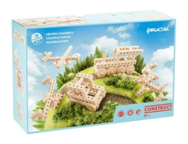 Walachia Stavebnice CONSTRUCT - 67 dílů