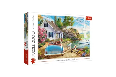 Trefl Puzzle - Prázdninové útočiště - 2000 dílků